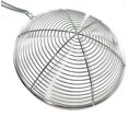 thumbnail image 2 of Skimmer, Oil Strainer, Stainless Steel, Ladle, Wire Skimmer Spoon, Spider Mesh Filter with Handle for Kitchen Frying Food, Pasta, Spaghetti (13.5 CM), 2 of 4