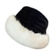 thumbnail image 2 of Sombrero de pescador de invierno, suave y a la moda, ideal para actividades al aire libre, como escalada. negro blanco, 2 of 9