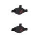 thumbnail image 3 of Almohadilla Universal Toystoory para cambio de marchas de motocicleta negro rojo 42.5*8 cm 2piezas, 3 of 5