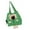 Green, variant on Pet Backpack Breathable Soft Sling Shoulder Tote Bag for Small Dogs and Cats Outdoor Travel Hiking Daily Walking
