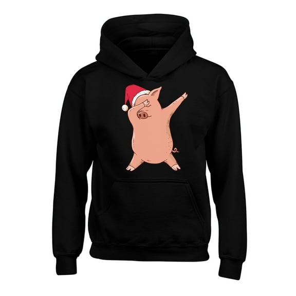 Awkward Styles Christmas Hoodies for Kids Youth Xmas Pig Dance Sweatshirt
