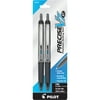 Pilot Precise V7 RT Pens, Fine Point, Rolling Ball, Black Ink, 2 Count