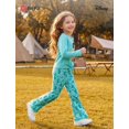 thumbnail image 6 of Disney Princess Jasmine Girls Shirts Tie Front Top Flare Pants Fall 2 Piece Outfit Toddler Kids 3-4T, 6 of 10