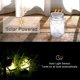 thumbnail image 5 of Encantadores tarros solares Mason, 3 unidades, vidrio y acero inoxidable: decoración colgante para exteriores con 20 luces LED cálidas, detección automática, carga rápida, perfectos para mesas de, 5 of 8