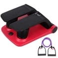 thumbnail image 5 of Air Stepper Exercise Machine with Resistance Bands, Stair Stepper with LCD Monitor,5-Level Adjustable Resistance Cardio Trainer for Home Workout, Compact Fitness Equipment, 300 lbs Weight Capacity, 5 of 6