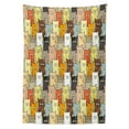 thumbnail image 3 of Ambesonne Cats Tablecloth Rectangular Table Cover, Funny Colored Cartoon, 52"x70", Multicolor, 3 of 4