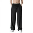thumbnail image 1 of YDLCAFD Track Pants Men'S Pants With Deep Pockets Loose Fit Casual Jogging Trousers For Running Workout Training Basketball, 1 of 7