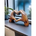 thumbnail image 2 of Estatua Gesto La Del Amor Novedad Hogar., 2 of 9