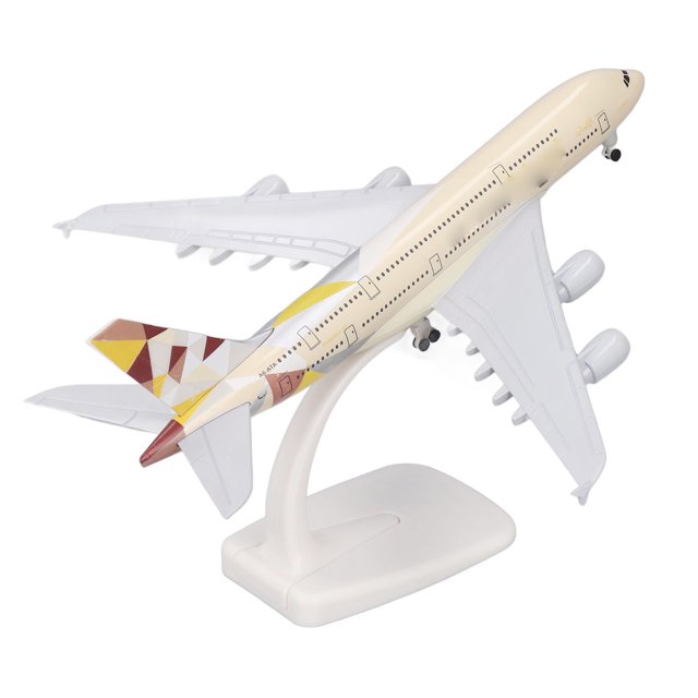 Modelo de avión de juguete, avión de pasajeros de aleación simulada, modelo de avión de pasajeros, modelo de avión de pasajeros fundido a presión, confiable y duradero