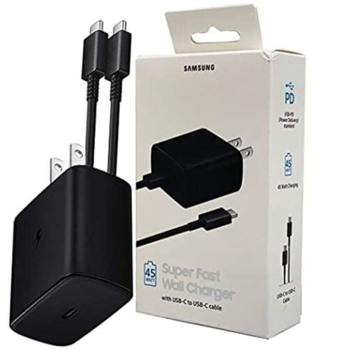 Original 45W USB C Super Fast Charging Wall Charger for Samsung Galaxy  Note10 Note20 S21 S21FE S22 S22+ S22 Ultra S23 S23+ S23 Ultra - 45 Watt  Super Fast Charger & USB-C