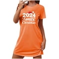 thumbnail image 5 of Fiudx Camisón Extragrande, Tejido Suave y Transpirable, Bonito Vestido de Manga Corta con Estampado En El Pecho, Cómodo para Uso Informal, Ideal para Dormir En Casa y Relajarse, Un Regalo Ideal para, 5 of 5