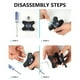 thumbnail image 4 of Pedal de bloqueo Eigraketly Ciclismo Accesorios de reacondicionamiento Modificación Rosa, 4 of 6