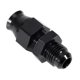 thumbnail image 1 of Conector adaptador de tubo de 5/16 pulg. a rosca macho 6 AN con casquillo de latón negro, 1 of 9