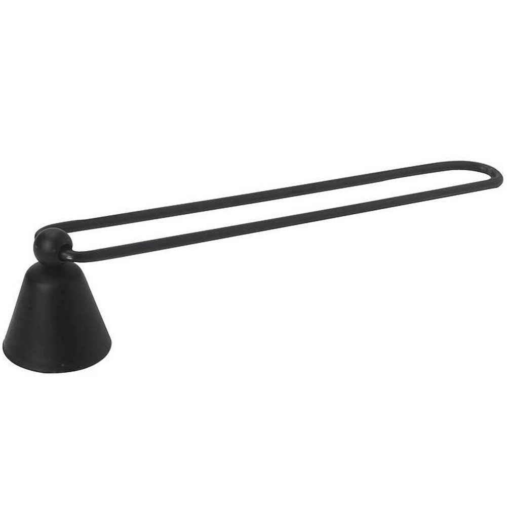 Freedi Candle Extinguishers Bell Candlesnuffer Stainless Steel Candle Accessories for Tea Light Jar Candle Black