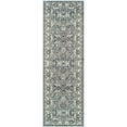 thumbnail image 2 of Floral Medallion Border Lille Area Runner, 2'7" x 8', Cream, 2 of 4