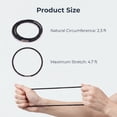 thumbnail image 2 of BlinkLLX Trash Can Bands, Hongmed Garbage Can Band Keep Trash Bag in Place, Multifunction Large Rubber Bands Fit 13 to 32 Gallon Cans, Set of 6 in Green, 2 of 6