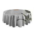 thumbnail image 5 of Green Boho Geometric and Plant Pattern (4) Round Tablecloth 60"x60",Wrinkle Wipeable Table Cloth for Kitchen Dining Room Picnic Patio Party, 5 of 6