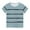 Light Blue, variant on AJTQTH Shirts for Kids Striped Crewneck T-Shirt Tops Girls Boys Unisex Short-Sleeved Tees Summer Relaxed Fit Lightweight Clothes Outfits Black 7 Years