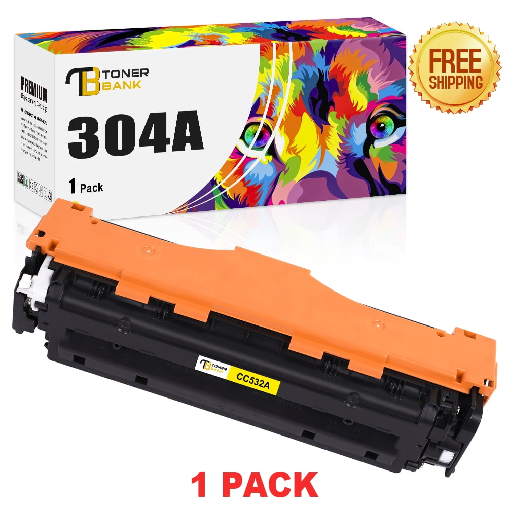 Toner Bank 1-Pack Compatible 304A Toner for HP 304A CC531A Color LaserJet CP2025 CP2025N CP2025DN (Cyan) - Walmart.com