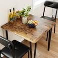 thumbnail image 2 of Small Dining Table Set for 2 | 3-Piece Kitchen Table & Chairs for Apartments, 2 of 8