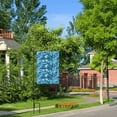 thumbnail image 6 of Wukai Blue Kyanite Garden Flags Double Sided Welcome Garden Yard House Flags Outside Outdoor House (Only Flag), 6 of 8