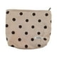 thumbnail image 2 of Bolsa de maquillaje, bolsa de cosméticos, bolsa de maquillaje grande para mujer, bolsa de cosméticos de pana con lunares, almacenamiento retro, bolsa de lavado, llave, billetera para teléfono móvil, e, 2 of 5