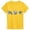 Yellow, variant on YUEHUA Girls T Shirts Size 6 Girls Casual Short Sleeve T Shirt Cute Ocean Animal Print Round Neck Loose Fit Soft Comfortable Summer Basic Tee for Toddler Kids, Size 12-13 Years