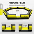 thumbnail image 6 of 20FT Inflatable Gaga Ball Pit with Built-in Blower, Portable Large Gaga Ball Pit for Indoor & Outdoor Activities, Inflatable Sport Games, 6 of 7
