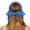 Blue, variant on Womens Summer Wide Brim Sun Visor Hat,UPF 50+ Lightweight Breathable Fisherman Cap with Butterfly Bow,Adjustable Ponytail Friendly Foldable Packable Hat Pink One Size