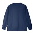 thumbnail image 3 of Resicozy Womens Cropped Jackets Zip Up Lightweight Jacket Outerwear Fall Winter Clothes with Pockets Navy XL, 3 of 5
