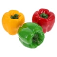 thumbnail image 2 of MasteelfCA 3pcs Foams Pimento Sweetbell Redpepper Models Bell Pepper Models Photography Prop, 2 of 7