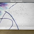thumbnail image 6 of Ambesonne Floral Place Mats Set of 4, Retro Flowers Watercolor, Standard Size, White Purple Blue, 6 of 6