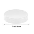 thumbnail image 3 of 70mm Tight Seal Glass Jar With White Lid & Matching Silicone Ring Storage Solution For Pantry Seal compatible with Machine Mini Automatic Compression Vacuum Sealer Travel Bag Vacuum Automatic Food, 3 of 4