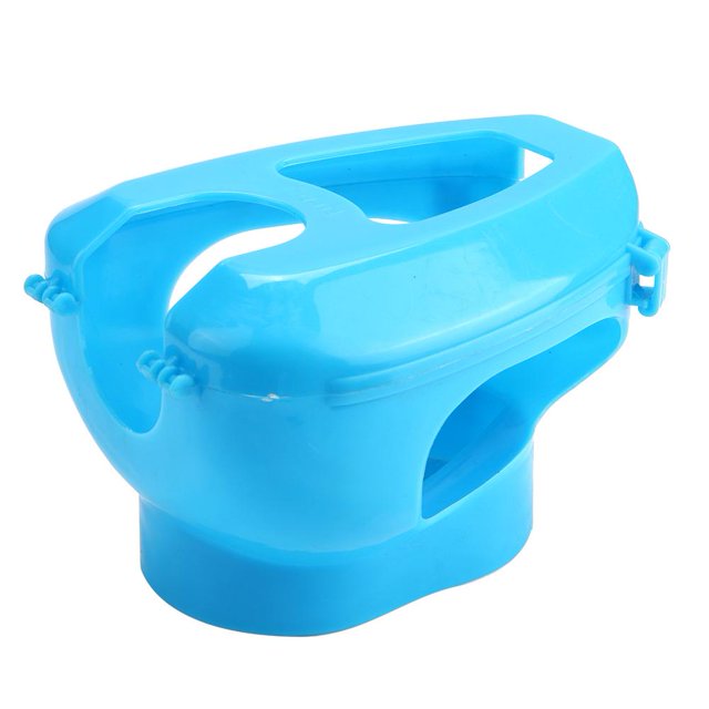 HEEPDD Soporte de Paloma, alimentación fácil del Marco Fijo plástico del pájaro dise?ado para Alimentar Palomas(Azul) Ecomeon no
