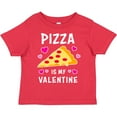 thumbnail image 3 of Inktastic Pizza is My Valentine with Hearts Boys or Girls Toddler T-Shirt, 3 of 5