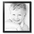thumbnail image 2 of ArtToFrames 19" x 21" Black Satin Picture Frame, 19x21 inch Black MDF Poster Frame (WOM-5180), 2 of 8