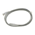 thumbnail image 2 of Nippon Labs 28 AWG Snagless Ultra Slim Cat6  Ethernet Patch Cable - Network Internet Cord - RJ45, Stranded, 550Mhz, UTP, - 5ft, Gray, 2 of 2