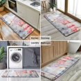 thumbnail image 6 of Pioneer Flower Floral Print Pattern Kitchen Rug Mat,Kitchen Runner Rugs Non Skid Washable,Decorative Kitchen Floor Mats for Kitchen,Sink,Laundry,17"x47.2", 6 of 7