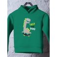 thumbnail image 3 of Cool Fast And Dino Skate Art Hoodie Toddler -Image by Shutterstock,  2 Toddler, 3 of 4