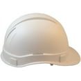 thumbnail image 2 of Ridgeline Cap Style Hard Hat, 4 Point Ratchet Suspension, Matte White Graphite Pattern, 2 of 4