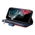 thumbnail image 3 of Compatible avec Samsung Galaxy S22 Ultra 5G Étui Portefeuille avec Fentes pour Cartes en Cuir PU Fermeture Éclair Flip Folio, 3 of 5