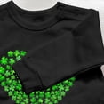 thumbnail image 3 of LIaqionyy St. Patrick's Day Baby Girl Boy Outfit Cute Graphic Jumpsuit Romper Newborn Long Sleeve Bodysuit Clothes, 3 of 5