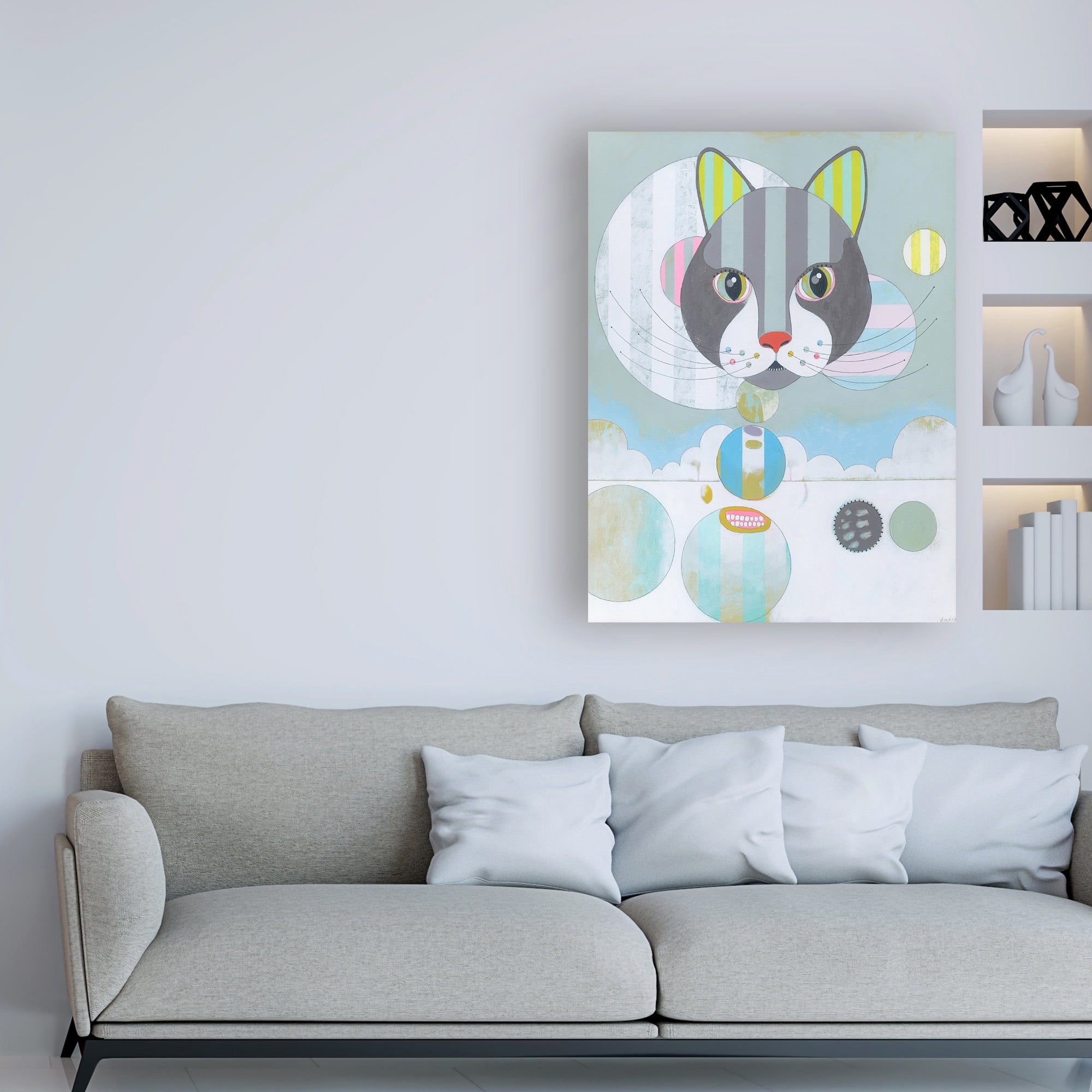 Trademark Fine Art 'Visitor' Canvas Art by Jennifer Davi