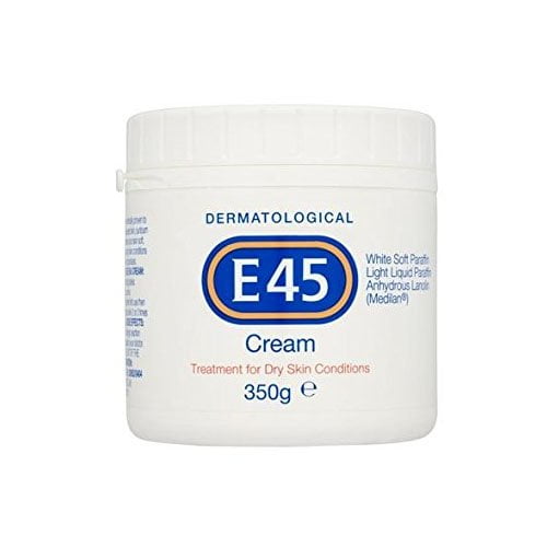 Dermatological E45 Cream, Treatment for Dry Skin Conditions Suitable