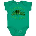 thumbnail image 3 of Inktastic St. Patrick's Day Cutest Clover in the Patch in Plaid Boys or Girls Baby Bodysuit, 3 of 5
