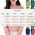 thumbnail image 3 of YueHuiYing Women's Fashion Casual Solid Color Semi-turtle Neck Loose Winter Knitted Sweater Pullover Top, 3 of 5