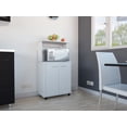 thumbnail image 2 of Módulo Microondas Palma Blanco Virtual Muebles, 2 of 7