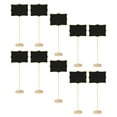 thumbnail image 3 of Milisten Black Mini Chalkboard Sign Wood For Weddings 10Pcs 7.1In, 3 of 8