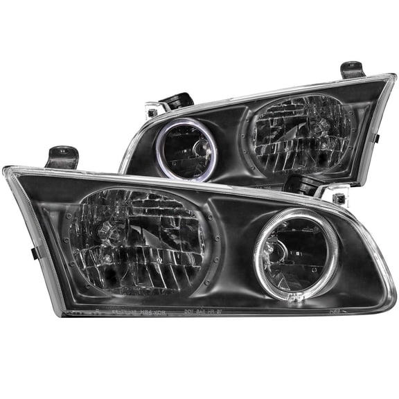 ANZO USA 121123 Crystal Headlight Set w/Halo