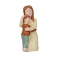 thumbnail image 3 of yotijay Christmas Statue Resin Figurine Collection Crafts Gift Decorative for Bookshelf Mother and Son, 3 of 9
